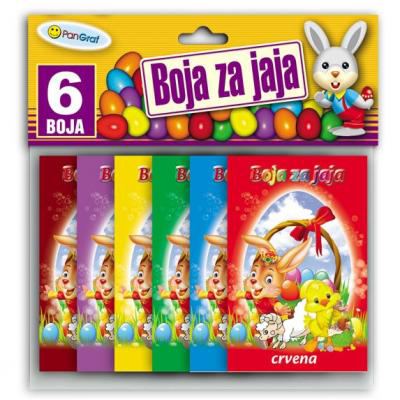 BOJA ZA JAJA SET 6/1 orion