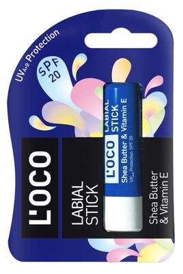 BALZAM ZA USNE SHEA BUTTER&VITAMIN E LOCO 4.4G