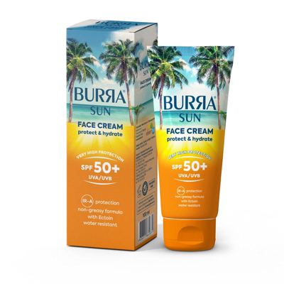 KREMA ZA SUNČANJE ZA LICE BURRA SPF 50 100ML ESENSA