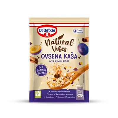 NATURAL V OVSENA KASA SLJIVA CIMET 55G