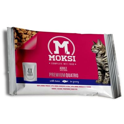 HRANA ZA MAČKE PRELIV TUNA SOS MOKSI M&J 4X100G