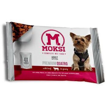 Moksi vl.hra.za pse govedina MK13 400g