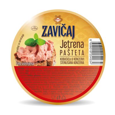 JETRENA PAŠTETA 100G "ZAVICAJ" 20/1 "GOMBIT"
