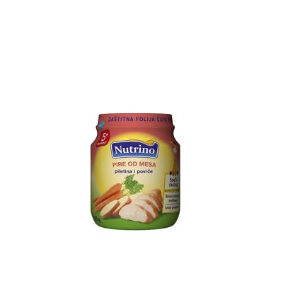BEBI PIRE OD MESA NUTRINO PILETINA I POVRĆE 125 G