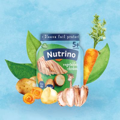 Nutrino povrce sa piletinom 125g