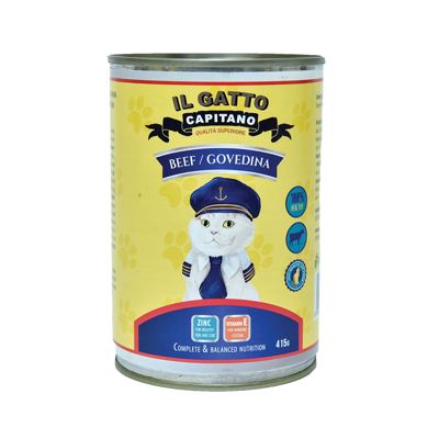Hrana Za Mačke Govedina Capitano Gatto 415 g