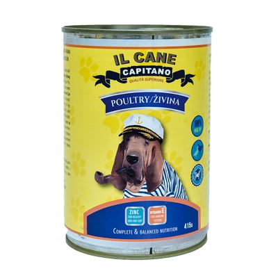 HRANA ZA PSE ŽIVINA 415GR IL CANE CAPITANO