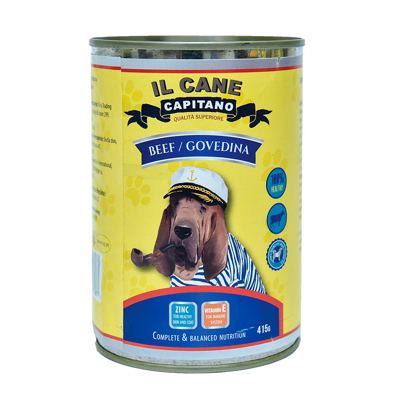 HRANA ZA PSE GOVEDINA 415GR IL CANE CAPITANO