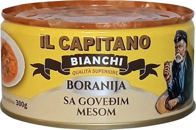 IL CAPITANO BORANIJA SA GOVEDJIM MESOM 300GR