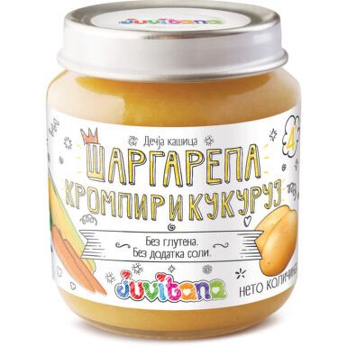 JUVITANA ŠARGAREPA KROMPIR KUKURUZ 128G