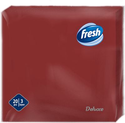 Salvete Fresh Bordo 3-SL 20/1