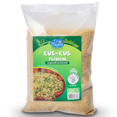 KUS KUS PŠENIČNI ORGANIC 500GR BEYOND