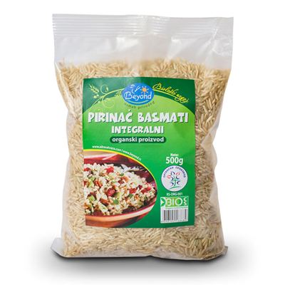 PIRINAČ ORGANSKI INTEGRALNI BASMATI BEYOND 500G