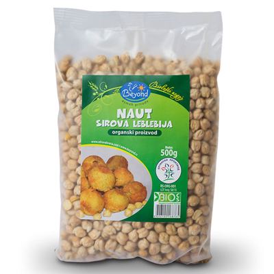 LEBLEBIJA SIROVA NATUR 500GR BEYOND