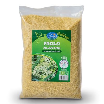 PROSO OLJUŠTENI ORGANIC 500GR BEYOND
