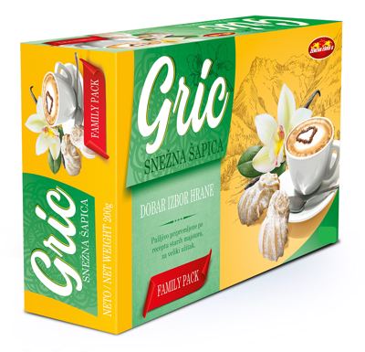 KEKS SNEŽNA ŠAPICA GRIC ŽENEVA 180G