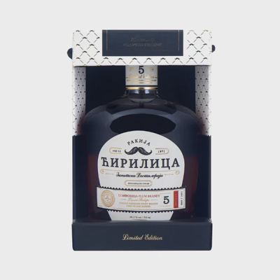 RAKIJA ŠLJIVOVICA 5GOD 0.7L ĆIRILICA