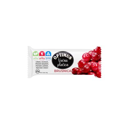 VOCNA PLOCICA 50g BRUSNICA