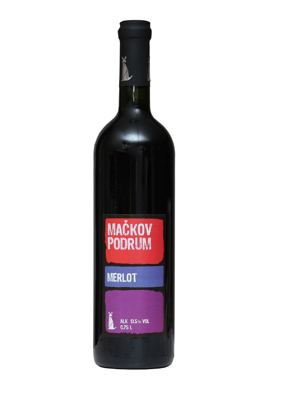 VINO MERLOT 0.75L MACKOV PODRUM