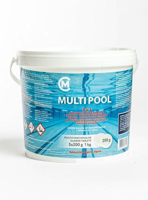 MULTI-POOL TABLETE 5X200GR MULTI-COMMERCE