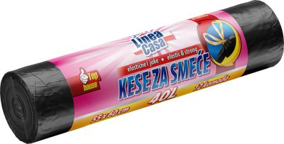 KESE ZA SMEĆE 40L SA TRAKOM 12/1 LINEA CASA