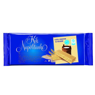 KIK NAPOLITANKA SA MLEKOM 175 GR
