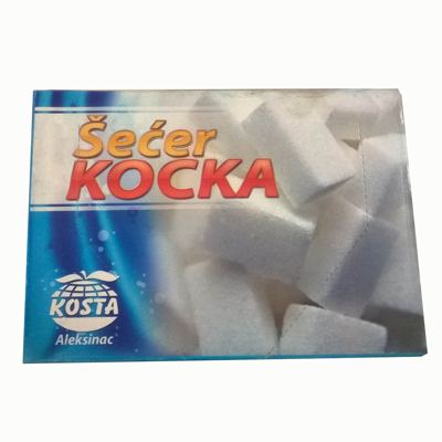 ŠEĆER KOCKA 450G KOSTA