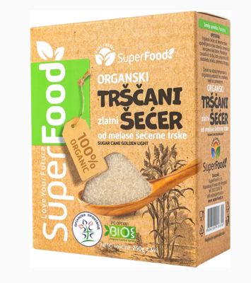 ŠEĆER TRŠČANI ORGANIC 250G SUPERFOO