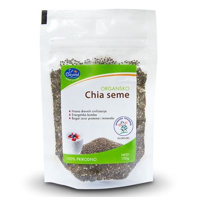ČIA SEME ORGANSKO BEYOND 100G