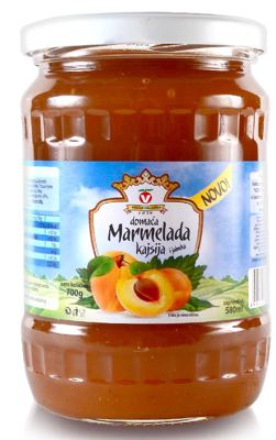 DOM.MARMELADA KAJSIJA I JAB.700g VOCAR