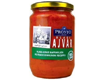 Pronto ajvar blagi 720ml