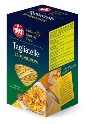 TESTENINA BEZ GLUTENA TAGLIATELLE KURKUMA IN 280G
