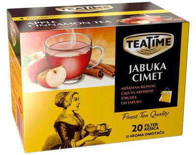 Tea Time-Caj jabuka-cimet 40g #10 Yumis