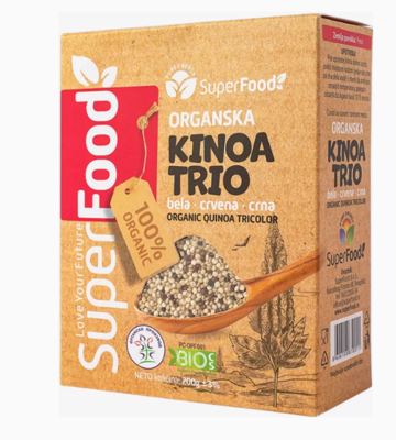 KINOA TRIO 200 GR ORGANIC SUPERFOOD
