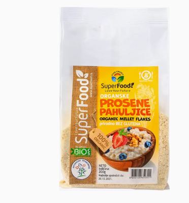 PAHULJICE ORGANSKE PROSENE BEZ GLUTENA SUPERF.200G
