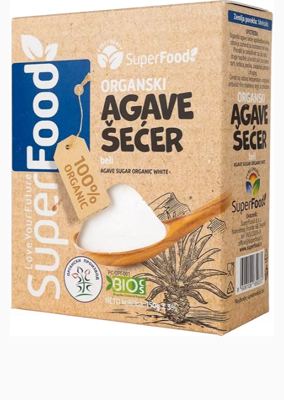ŠEĆER AGAVE BELI ORGANIC 150GR ORGANIC SUPERFOOD
