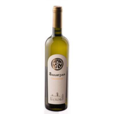 VINO BELO FILIGRAN CHARDONNAY BUKOVO 0,75L
