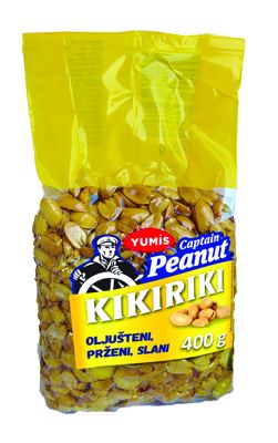 KIKIRIKI PRŽENI SLANI VAKUUM 400 GR YUMIS