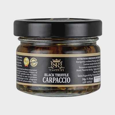 CRNI CARPACCIO 50GR LISTIĆI U ULJU TARTUFI U ULJU 50GR TARTUFI SR