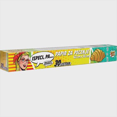 PAPIR ZA PEČENJE 30 LISTOVA 38X42 SUPER KEWA