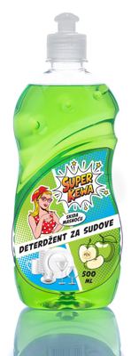 SUPER KEVA DETERDZENT ZA SUDOVE JABUKA 500ML