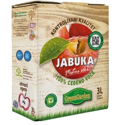 SOK JABUKA BAG IN BOX 3l ZDRAVO PRODUKT