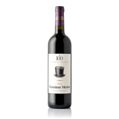 VINO MONSIEUR MERLOT 0.75L 100 ŽENA