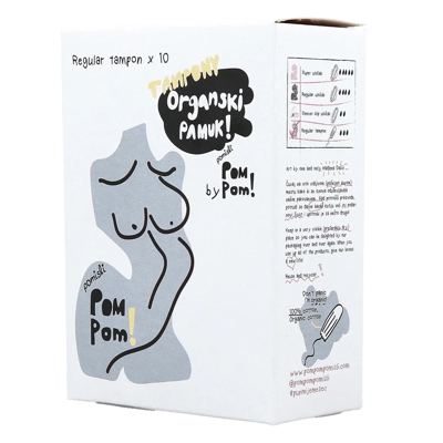 TAMPONI REGULAR ORG PAMUK 10/1 POM