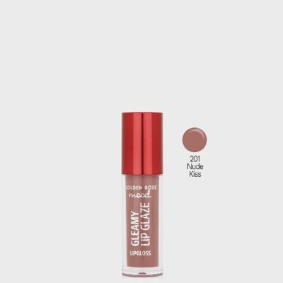 GOLDEN ROSE MOOD GLEAMY LIP GLAZE LIPGLOSS 201
