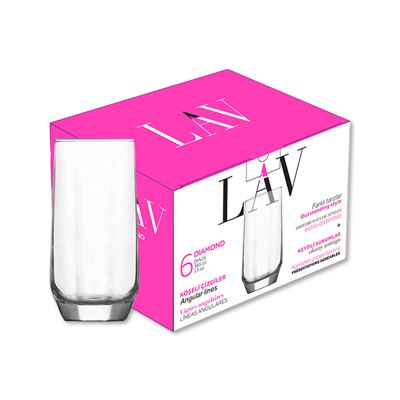 Case 6/1 long drink 385cc Diamond LAV 17707 AMC