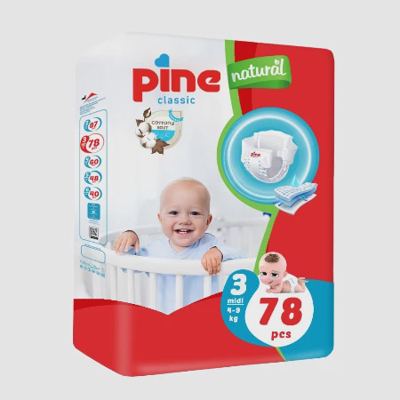 PELENE PINE CLASSIC NATURAL JUMBO 3 78/1