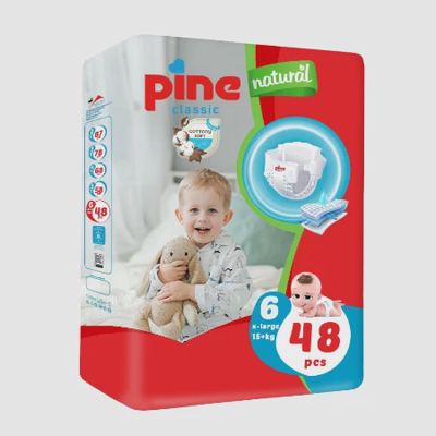 PELENE PINE CLASSIC NATURAL JUMBO 6 48/1