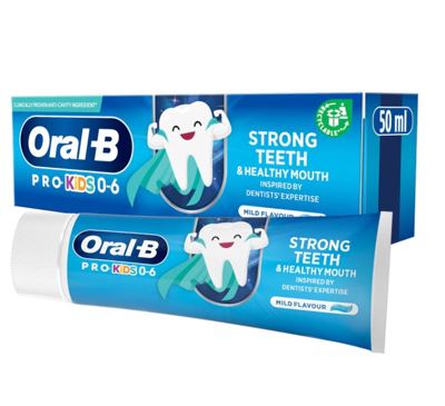 Oral B decja pasta 0-6y 50ml.