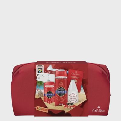 SET OLD SPICE X-MAS TRAVEL BAG STK + SG + ASL